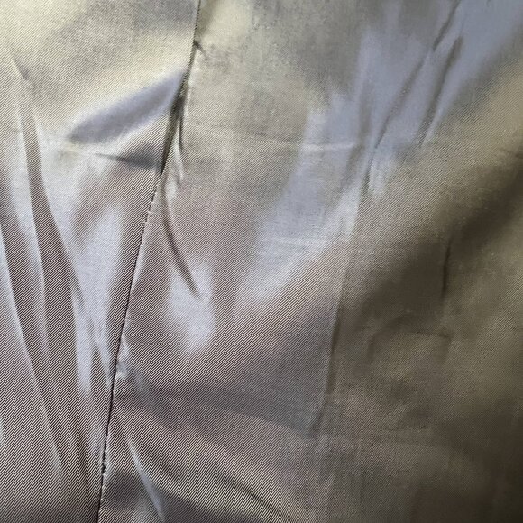 Silk wool 52L brown plaid 2-button sport coat suit jacket Ralph Lauren blazer - Picture 5 of 11